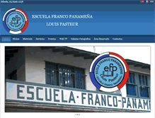 Tablet Screenshot of escuelafrancopa.com